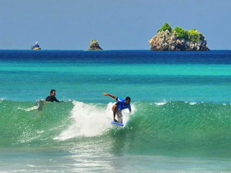 surfing phayam island ao yai