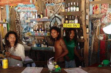 Hippy bar at Buffalo Bay Koh Phayam