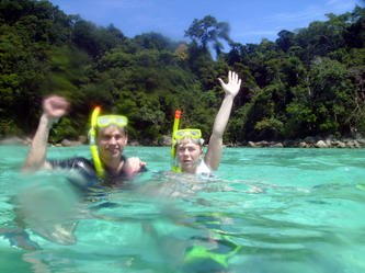 snorkeling surin island