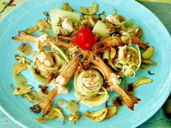 prawns phayam island